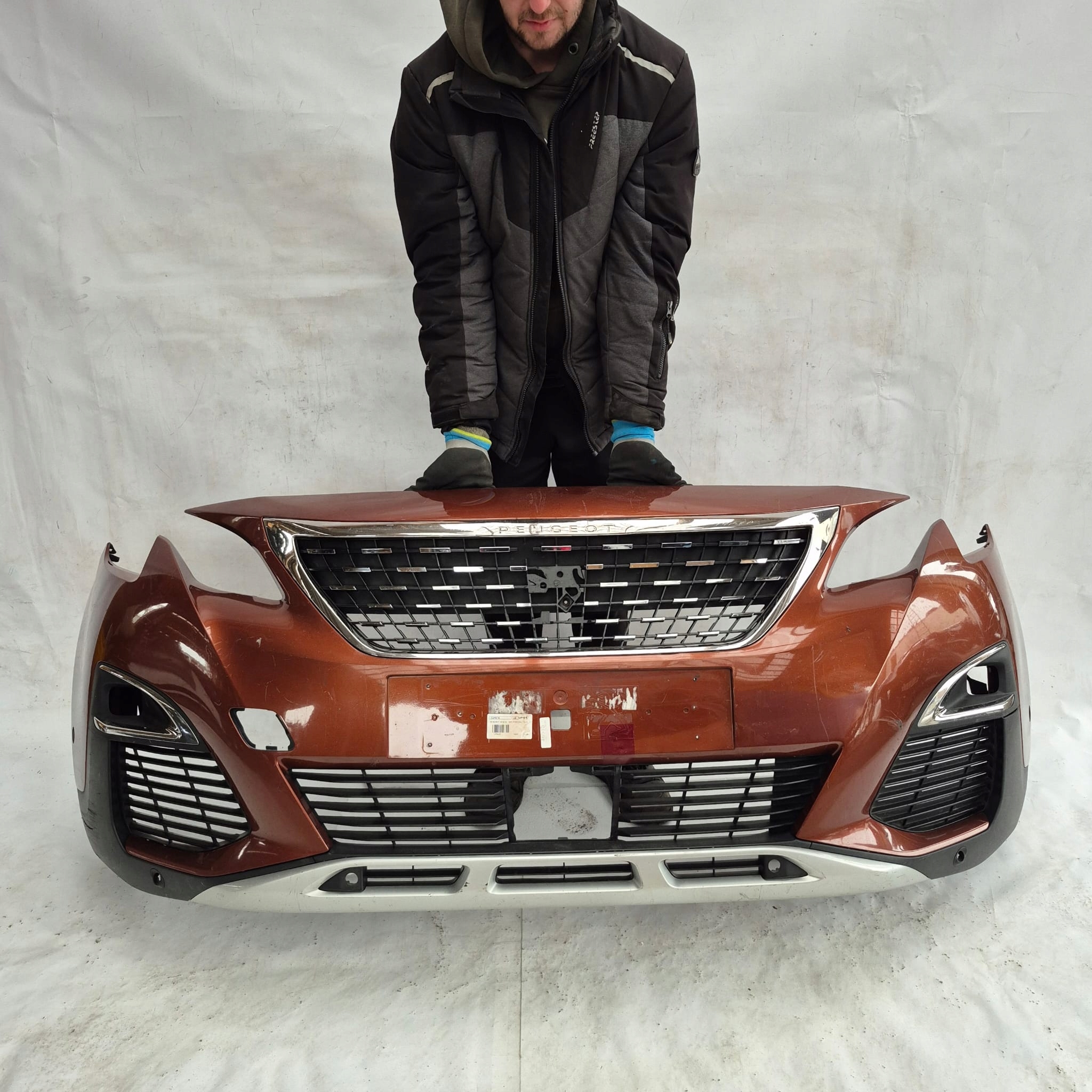 PEUGEOT 3008 II 2 16-20 bumper front front PDC