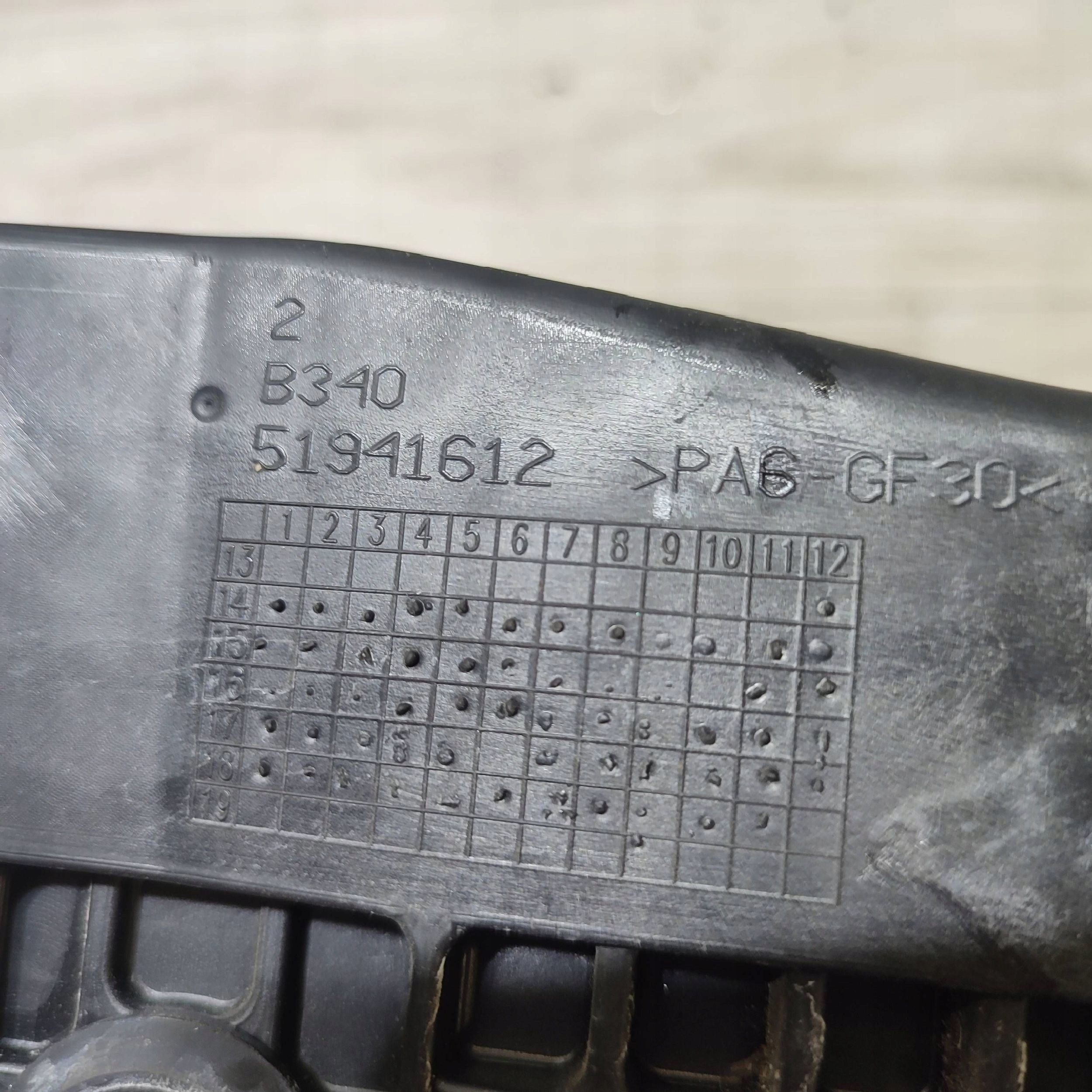 Support plaque pompy ABS Fiat 500X 51941612