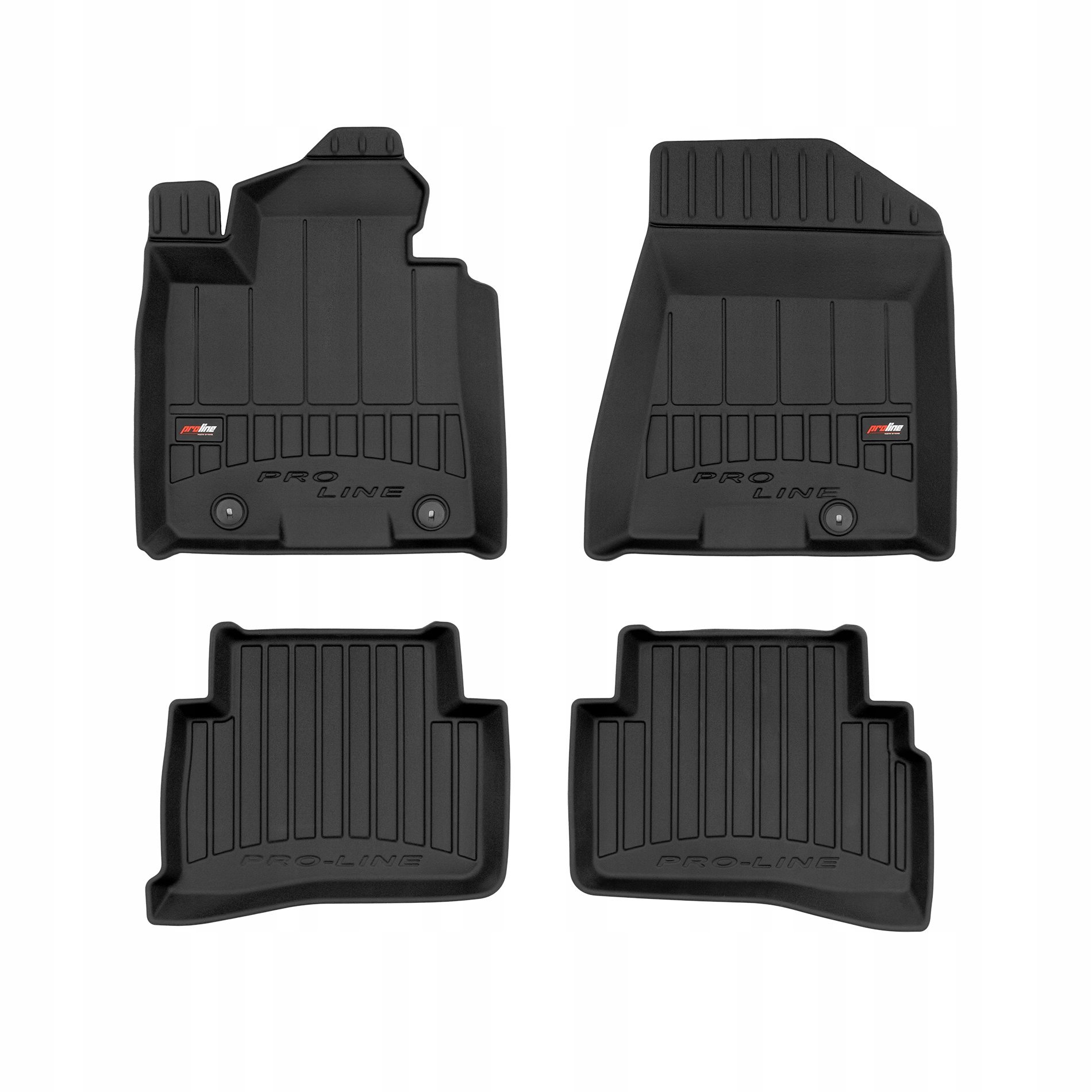 Dywaniki Gumowe Hyundai Tucson 3 2015-2020 Korytka 3D zn