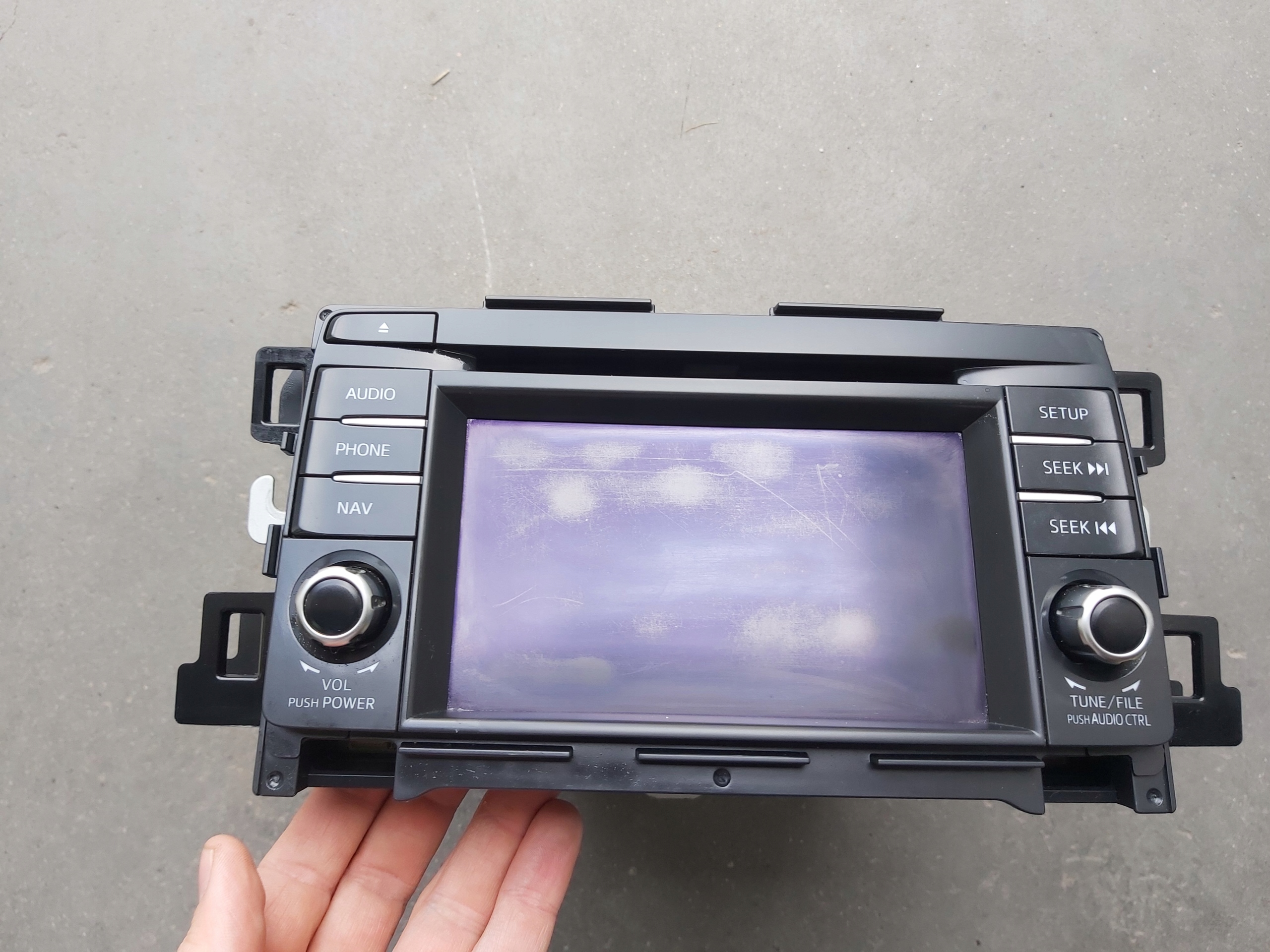 RADIO CD Navigation GKJ166DV0A MAZDA 6 III GJ