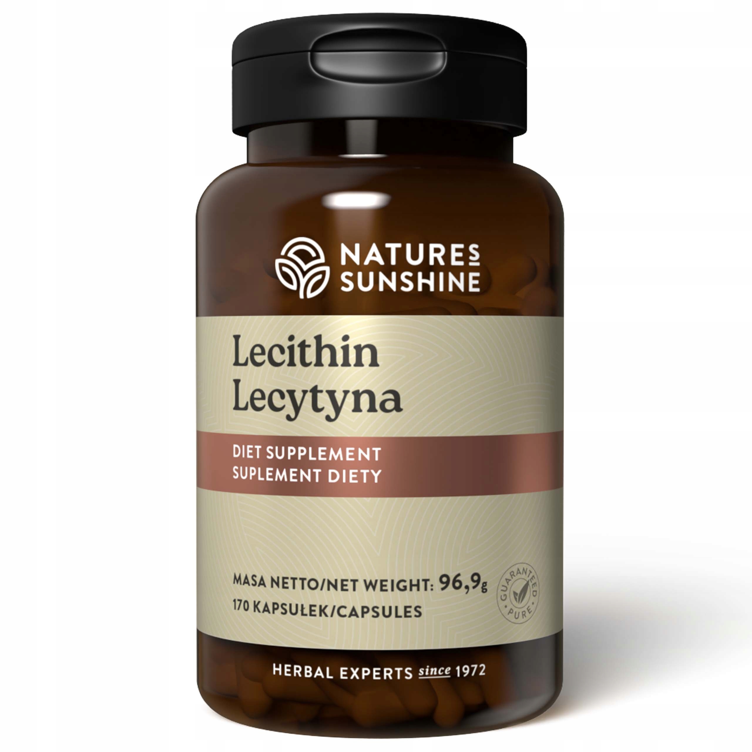 Lecytyna Nature’s Sunshine Nsp 170 kapsułek – lecytyna sojowa