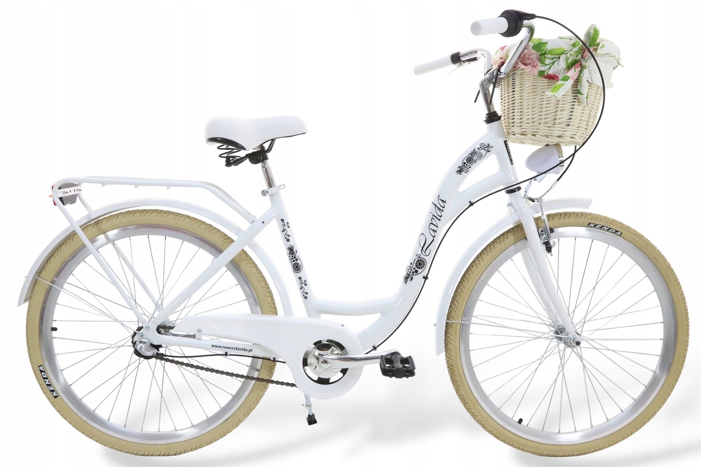 ROWER MIEJSKI DAMSKI NA KOMUNIĘ 26 ALUMINIOWY KOSZ brak 13456886156 Allegro.pl