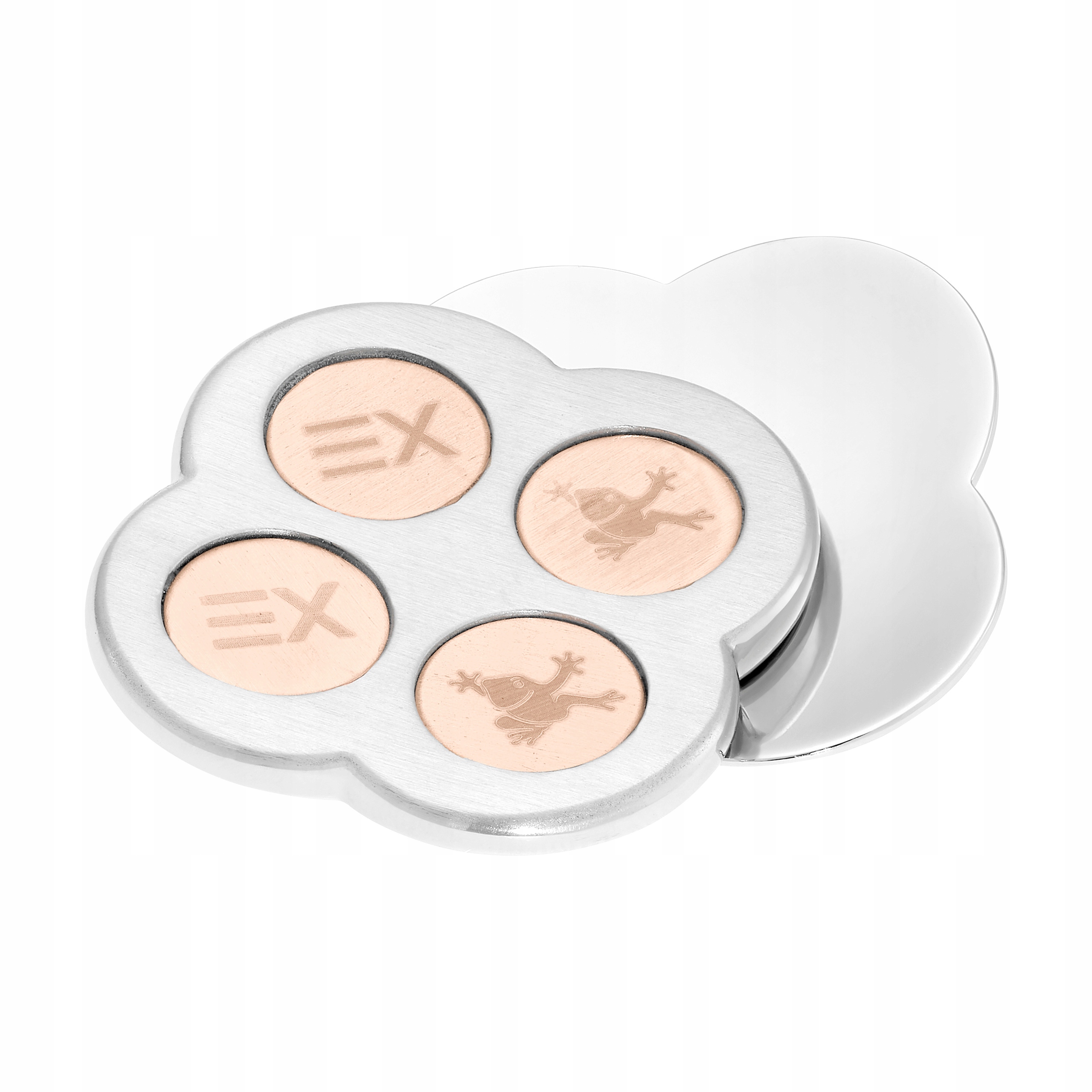 Brož měděná Jetel magnetoterapie Magnetická bolest