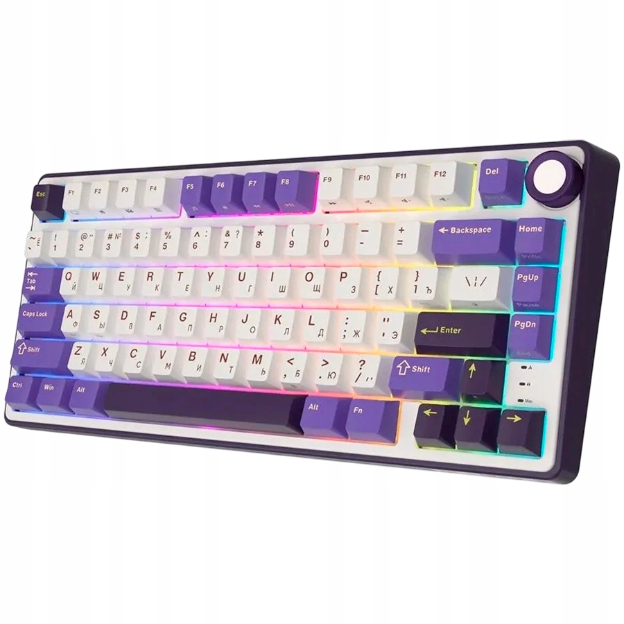 ROYAL KLUDGE R75 Blackberry Mousse Gaming Keyboard Brown switch — 4