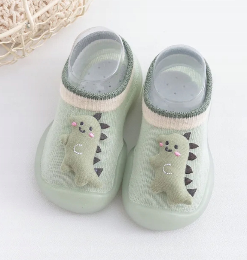 Skarpetobuty z gumową podeszwą KAPCIE chłopięce 26/27 15,5cm 2-4 L DINOZAUR