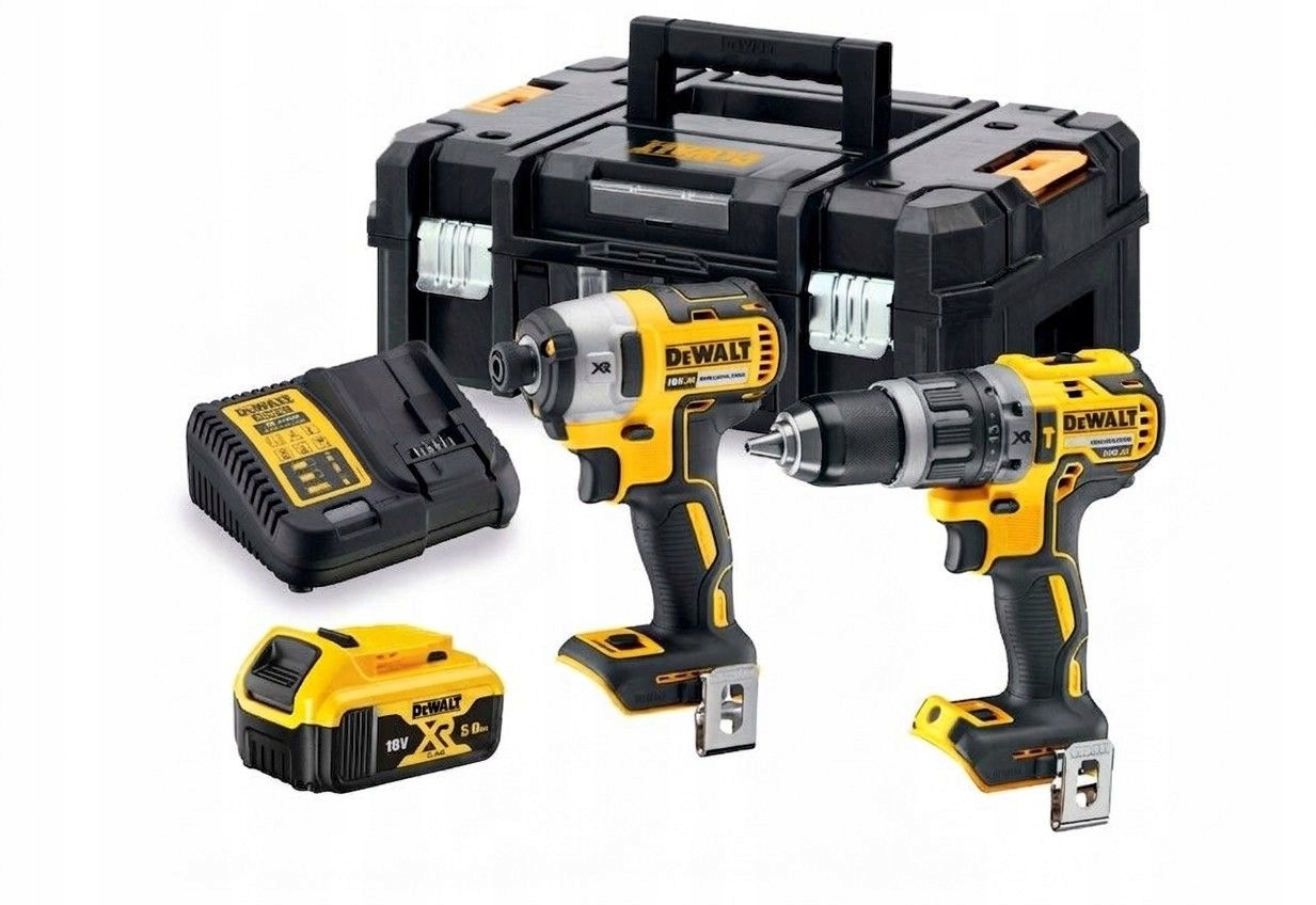 Dewalt Zestaw Combo DCD796 DCF887 DCK266P1T