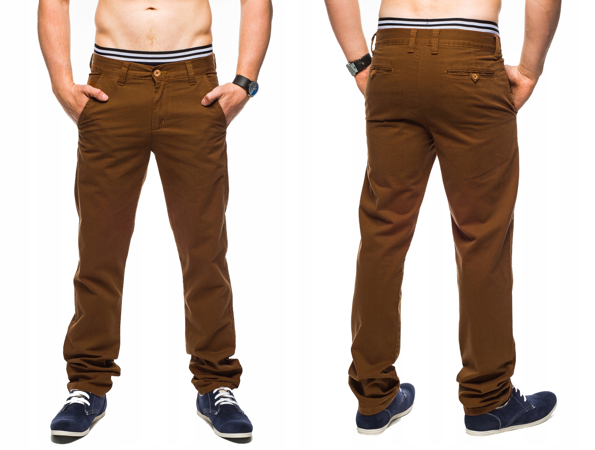 

Spodnie Męskie Chinosy Vankel Jeans 605D- 92cm/L32