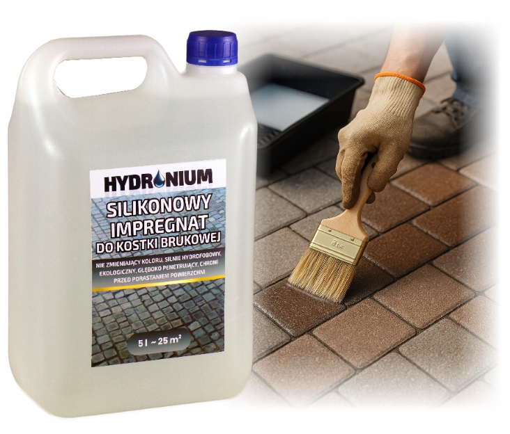 Hydronium Silikonová Impregnace Na Zámkovou Dlažbu 5 L Pro Vnitřní I Venkovní Použití