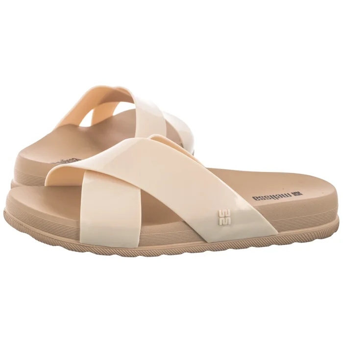 Dámské boty Nazouváky Melissa Cozy Slide II Ad 38074 Beige Béžová