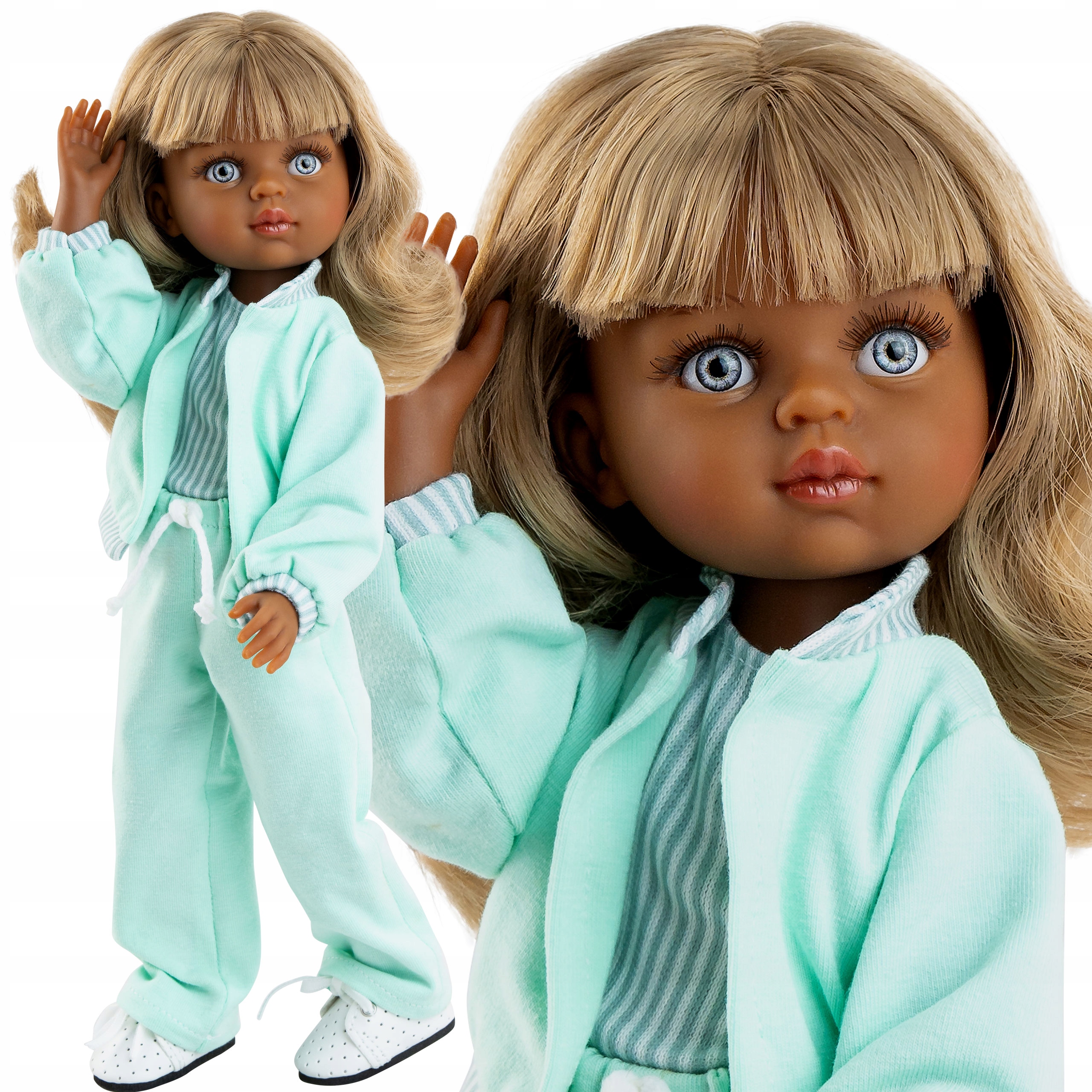 HISZPAŃSKA LALKA PAOLA REINA RUCHOME STAWY 32CM CORA 04869 POWYSTAWOWA