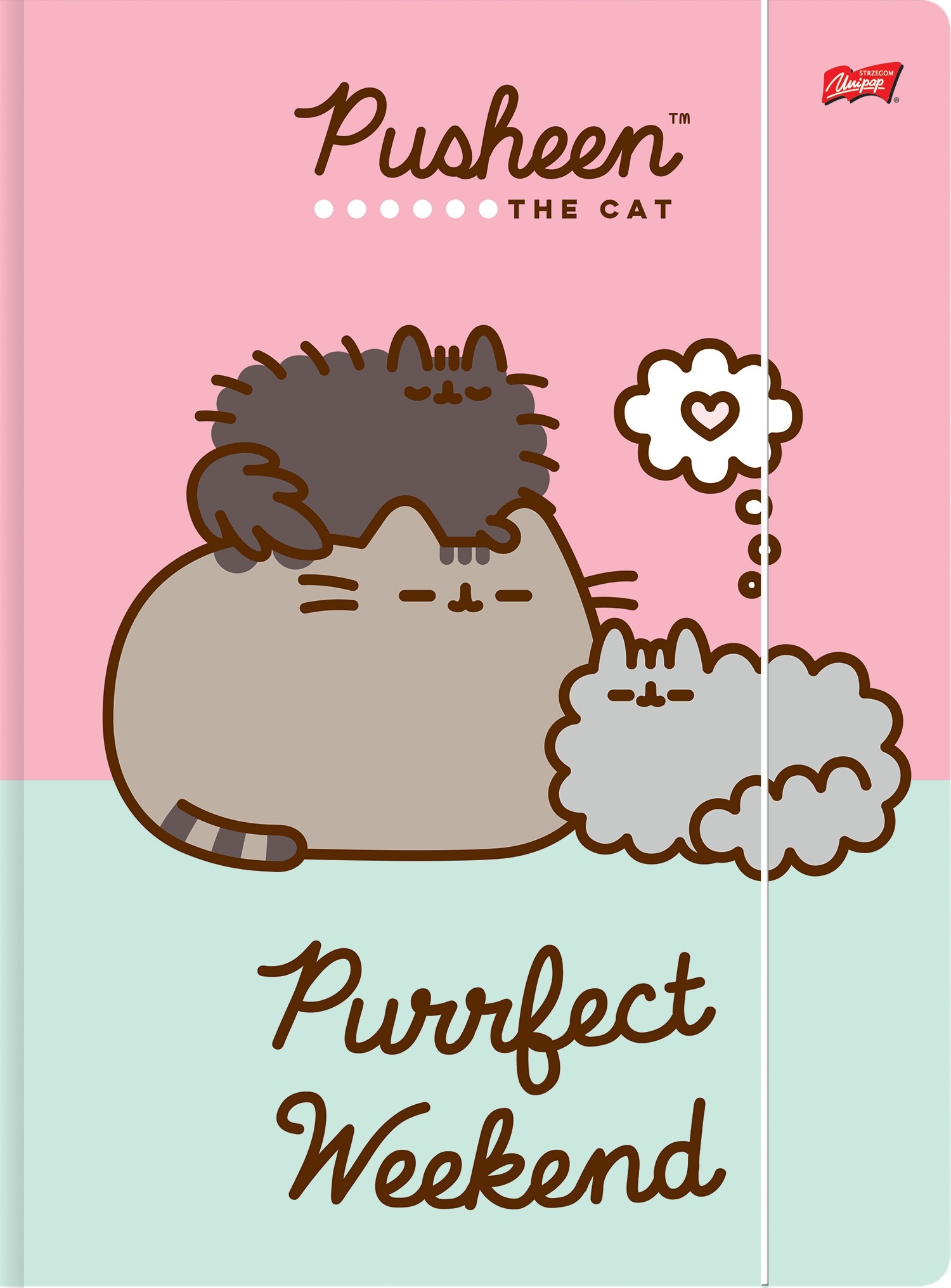 

Teczka z gumką A4 Pusheen Bambino