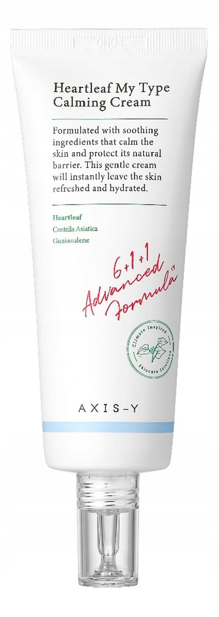 Axis-Y Heartleaf My Type Calming Cream Zklidňující krém na obličej 60 ml