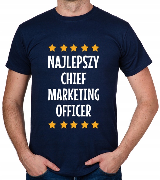 

koszulka Najlepszy Chief Marketing Officer prezent