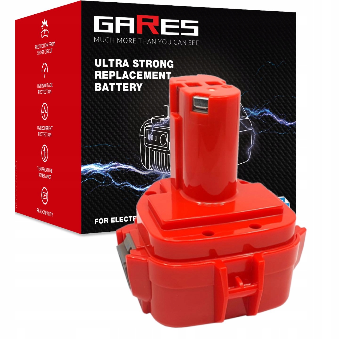 Akumulátor pro Makita DA312DWF 1050DWD 4331DZ 12V 2Ah