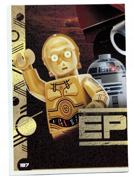 Karta Lego Star Wars Seria 5 Edycja Jubileuszowa Puzzle Numer 187