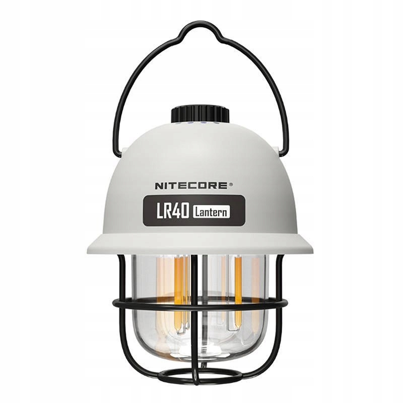 2v1 Kempingová Lampa Nitecore LR40 Bílá 100LM S Funkcí Powerbanky A Usb-c