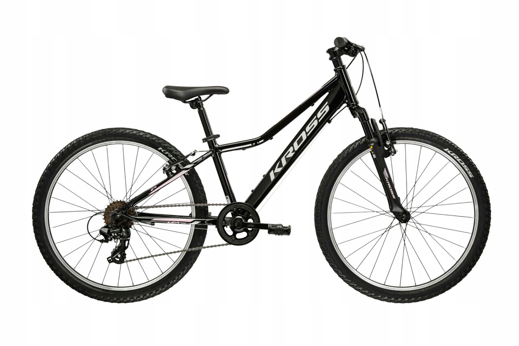 Rower górski Mtb Kross Lea Jr Czarny r. uni/12" 24"