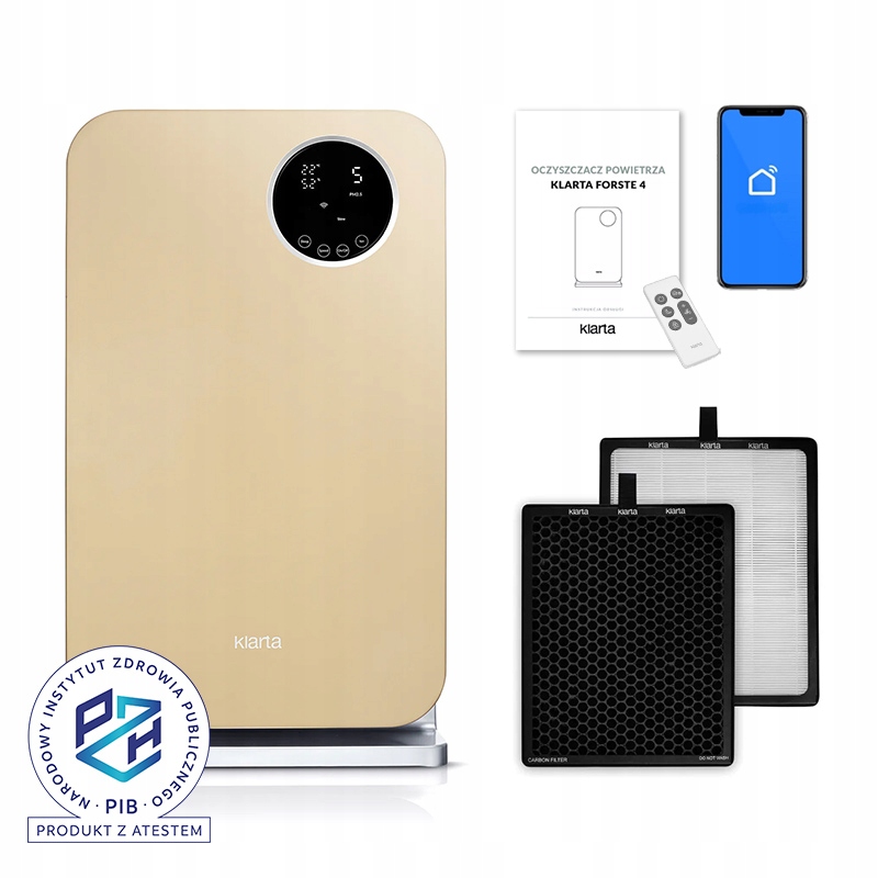 Čistička vzduchu Klarta Forste 4 Gold 40 m² H13