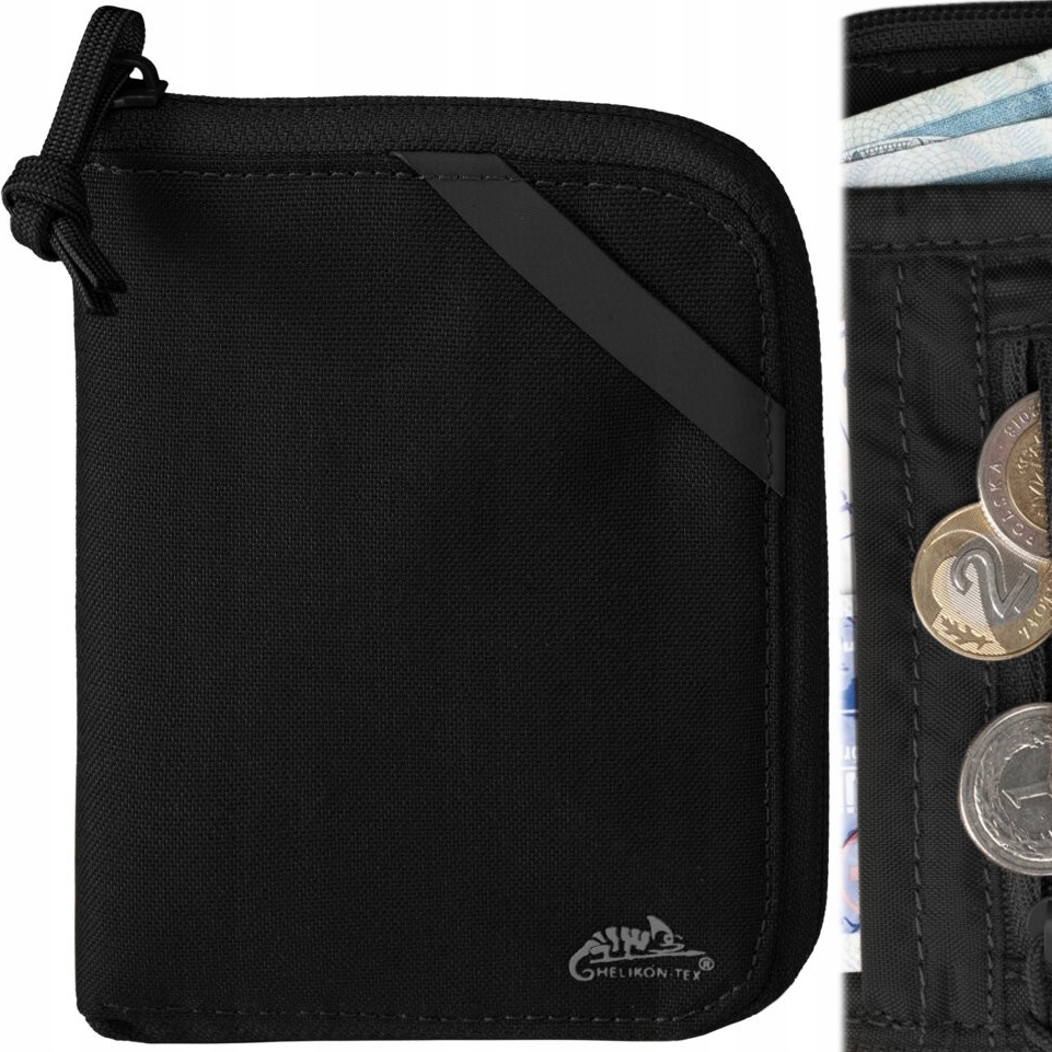 Portfel Męski Helikon EDC Large Cordura Czarny