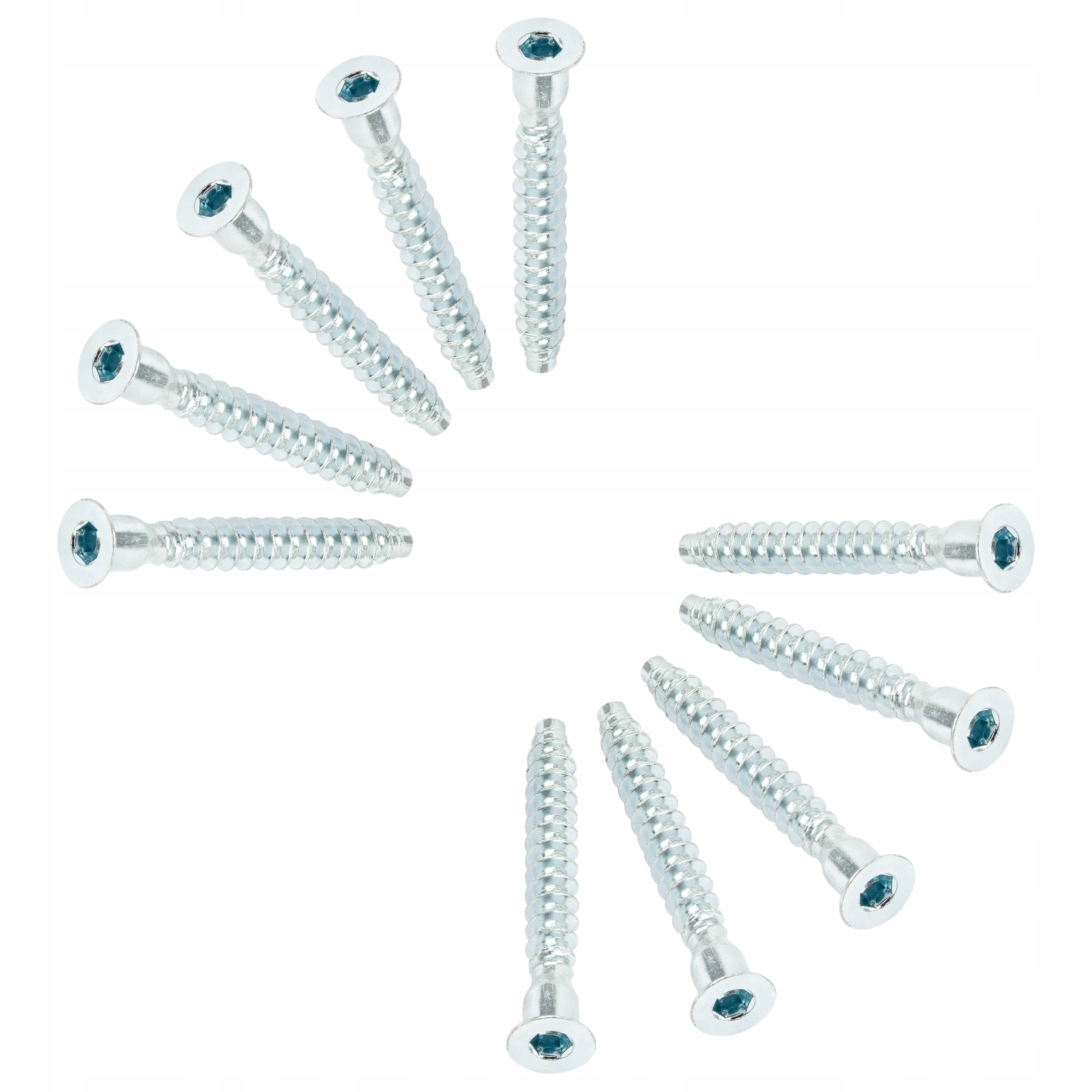 KONFIRMAT 7x50 MM WKRĘT DO DREWNA