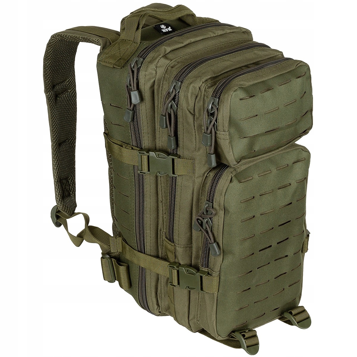 Plecak taktyczny Mfh Assault I Laser Cut zielony wojskowy, 30 L, molle