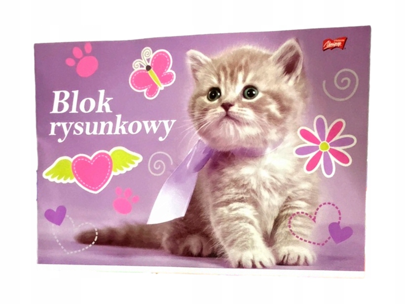 

Blok Rysunkowy dla dziewczynki mix wzorów A4