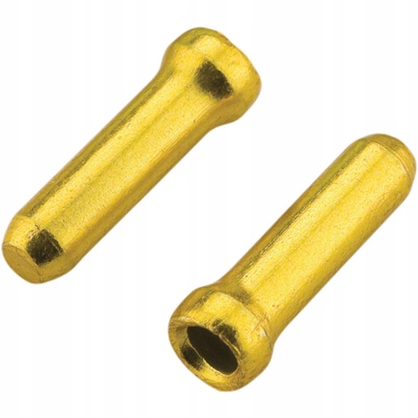 

Końcówka linki hamulca Jagwire 1.8mm złota