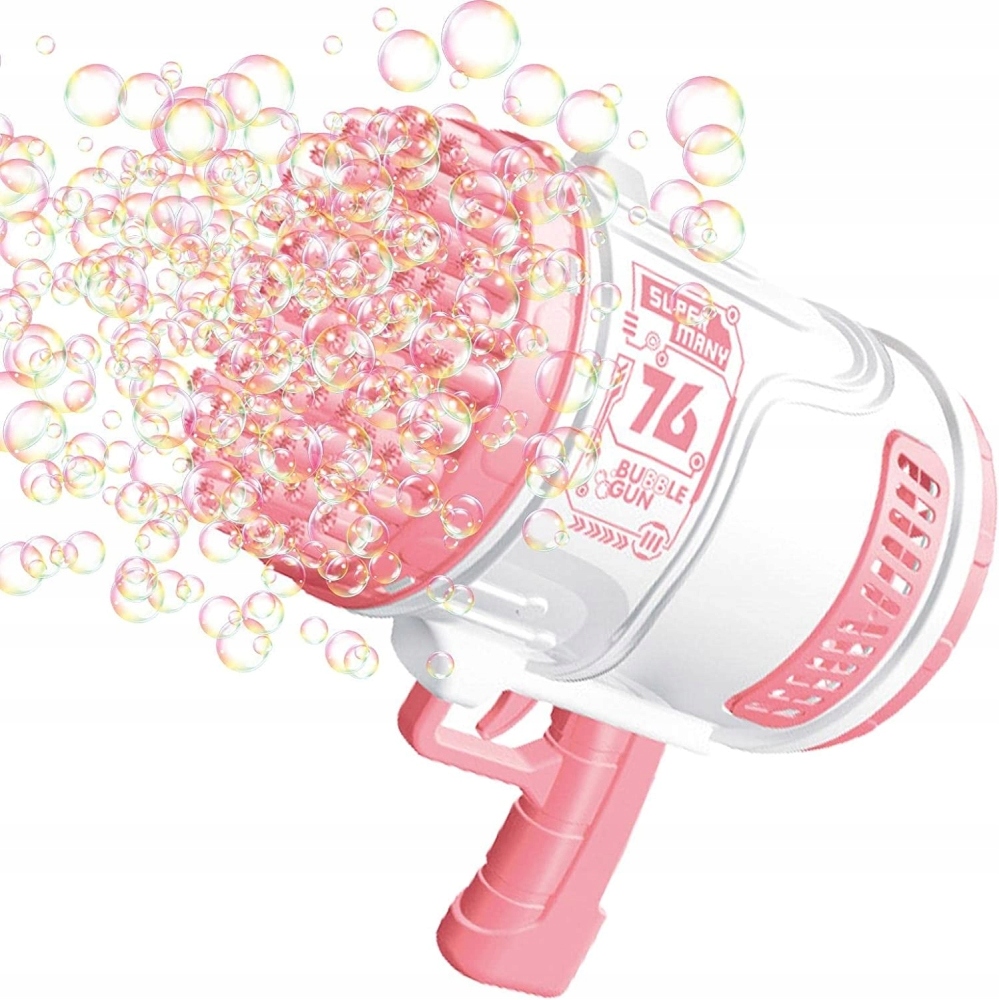 Pistolet automat do baniek mydlanych bazooka płyn Rodzaj zestaw