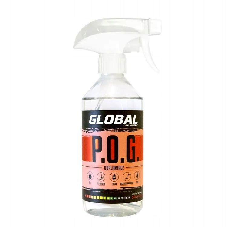 Global Clean Pog Paint Oil Grease odstraňovač skvrn 500 ml