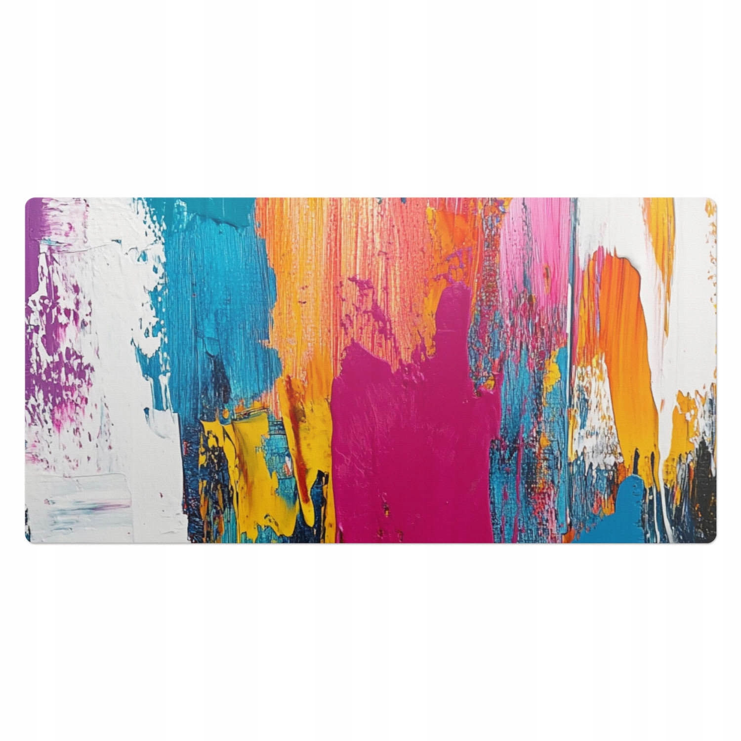 Dekorativní podložka na psací stůl pro práci i studium Artismus v nepořádku 100x50 cm