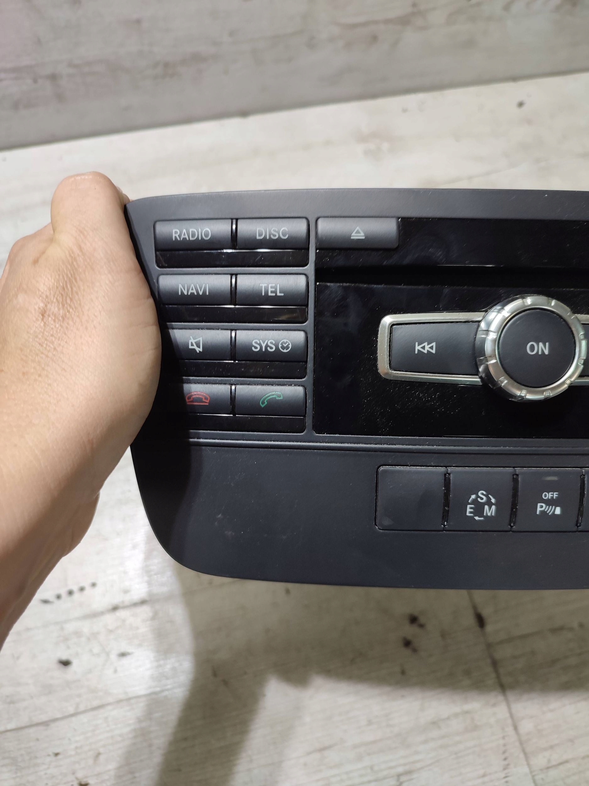 Mercedes-Benz GLK (X204) 2013 Panel / Radio CD/DVD/GPS