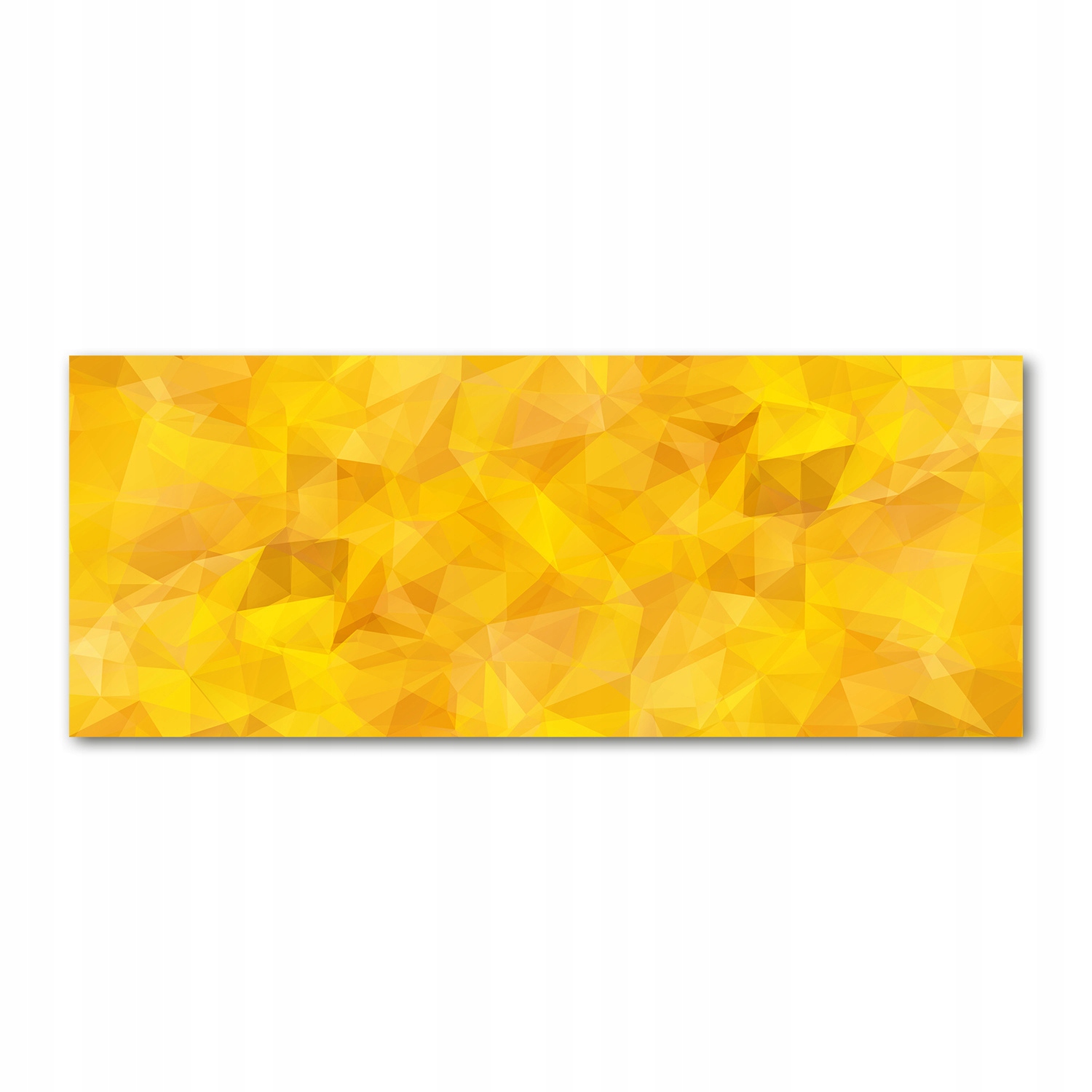 Panel z tvrdeného skla Abstraktné trojuholníky XXL