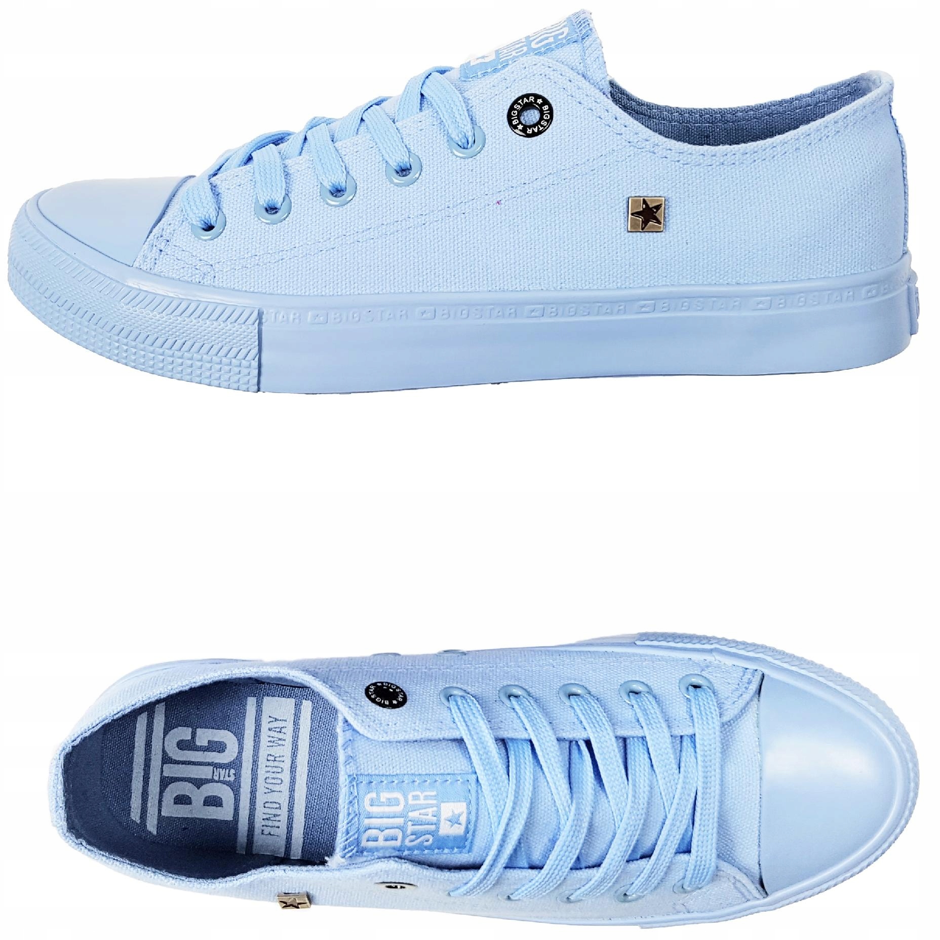 

Trampki Big Star damskie niebieskie AA274029 37