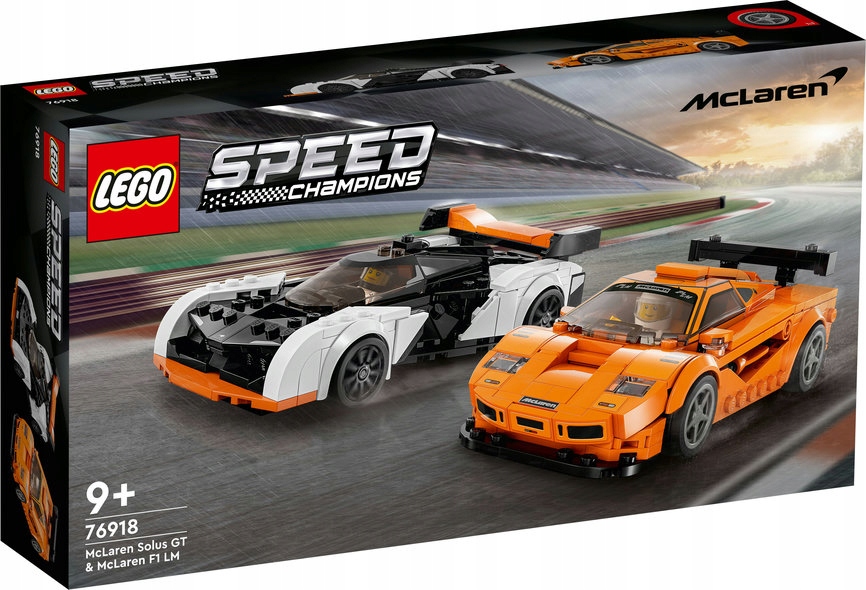 Lego 76918 Speed Champions MC Laren Solus Gt I F1