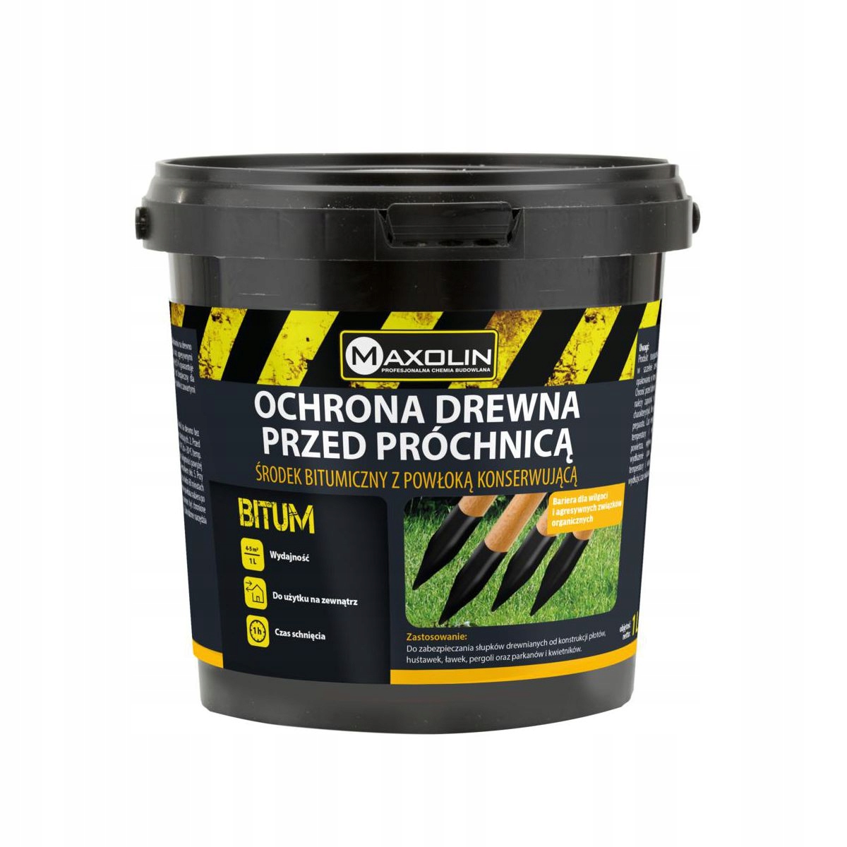 

Ochrona Drewna Przed Próchnicą Bitumi 1l Maxolin