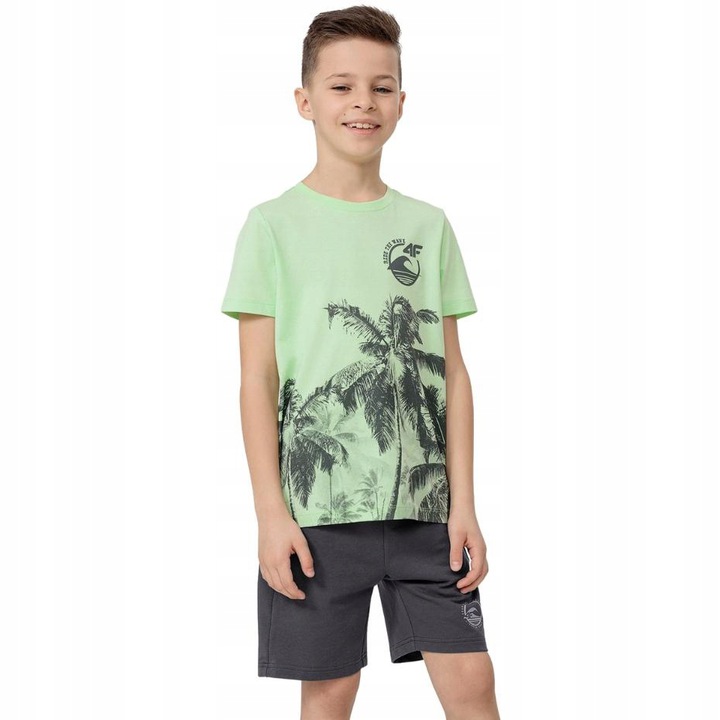 

Koszulka Chłopięca 4F T-shirt Bawełna 140