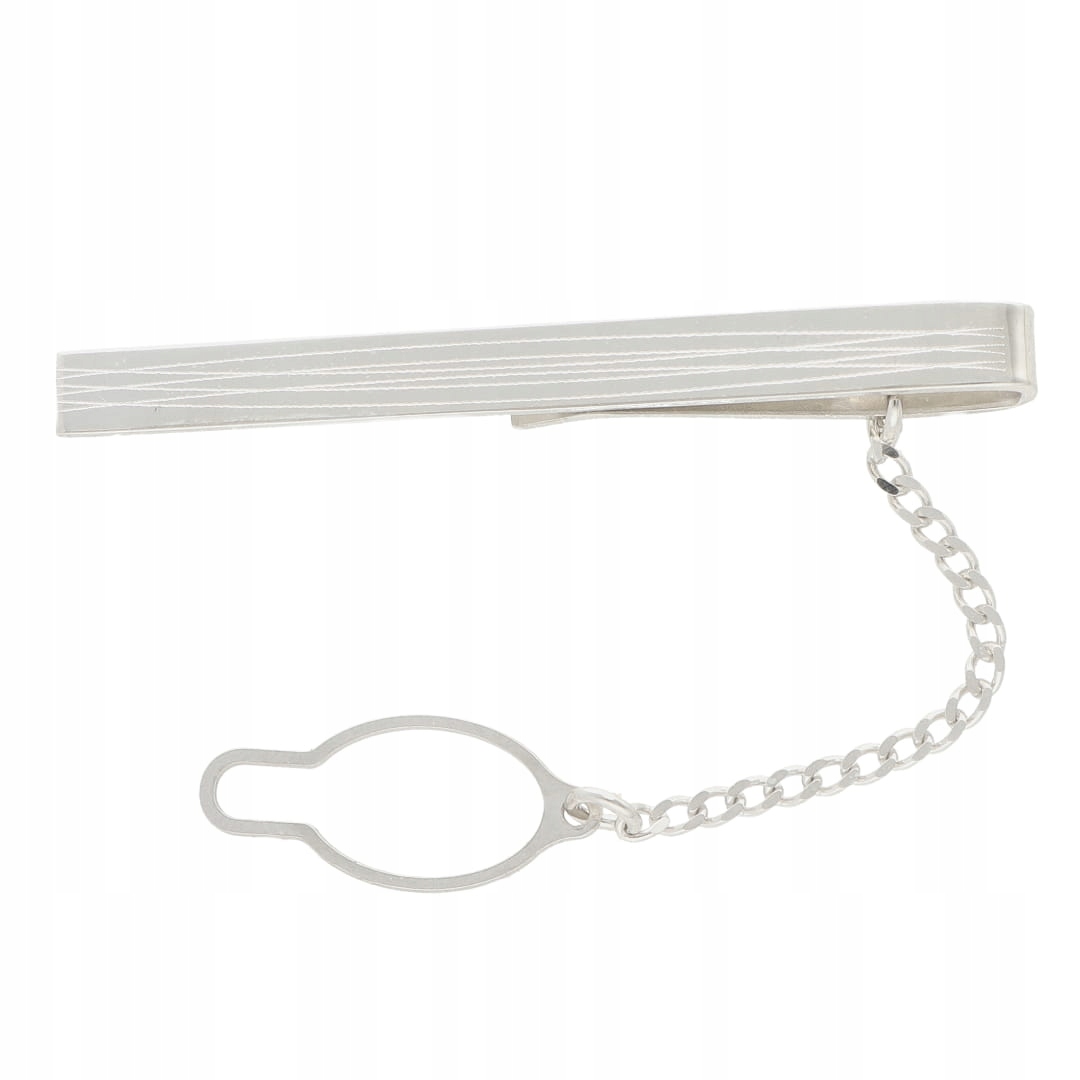 Sponka na kravatu stříbro rhodiovaná