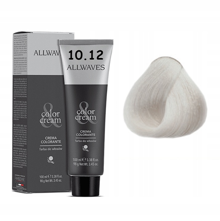 

Allwaves Farba Do Włosów 10.12 100 ML