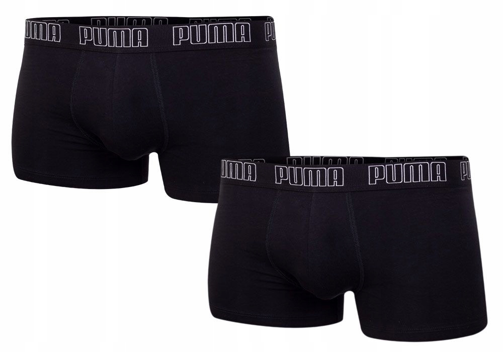 

Puma Bokserki Męskie 2 Pak Black 935015 01 Roz: L