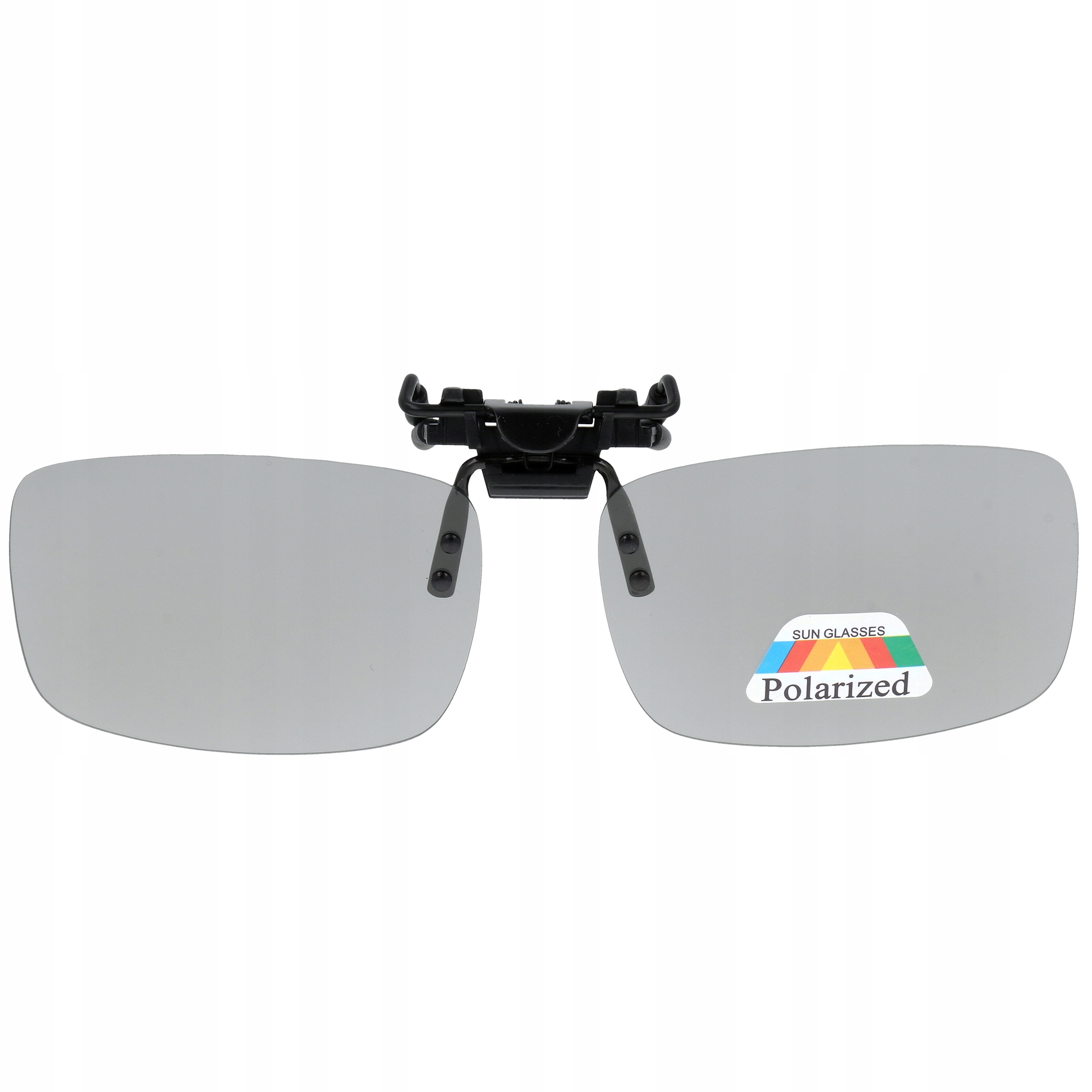 NAKŁADKI PRZECIWSŁONECZNE FOTOCHROMATYCZNE UCHYLNE NA OKULARY KOREKCYJNE Odcień siwy