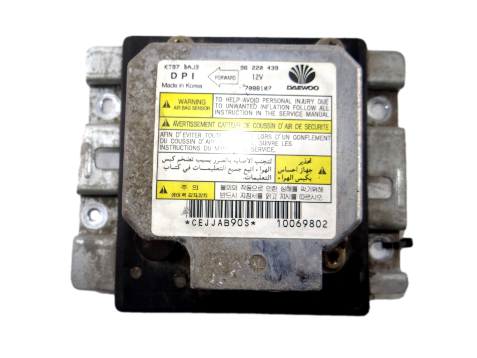 modul SENSOR airbag DAEWOO LANOS 96 220 439