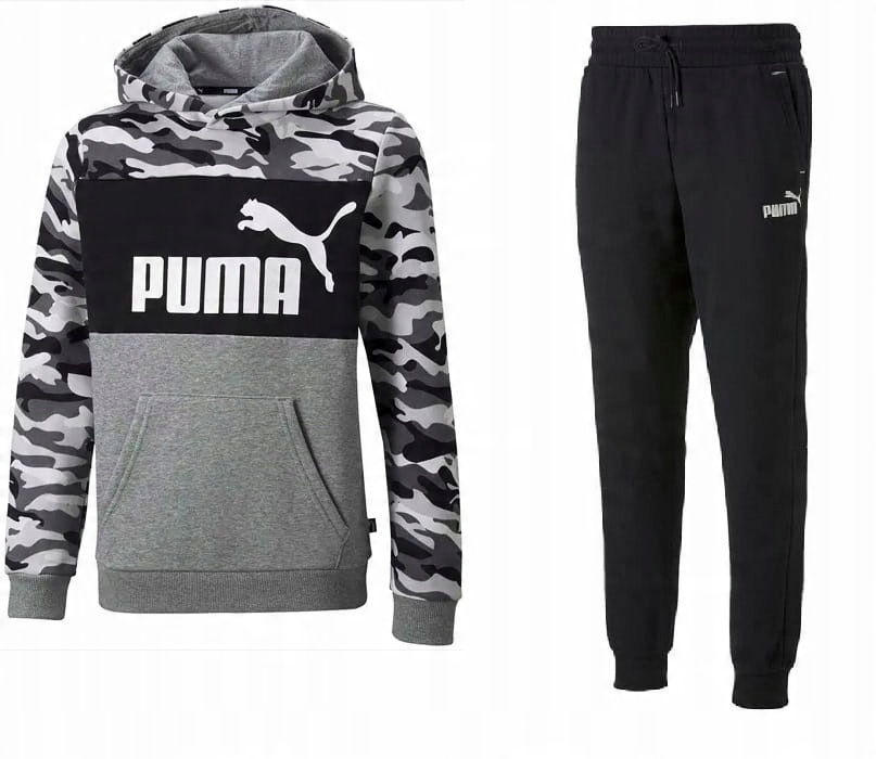 

Puma Dres Kompletny Dziecięcy Zestaw Spodnie Bluza