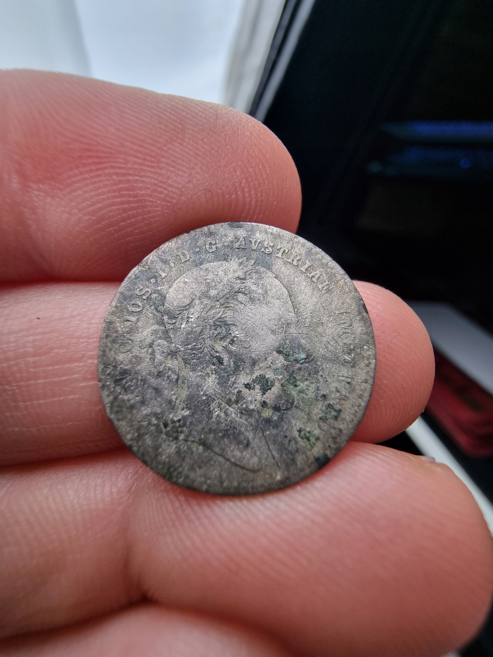 N4143 Moneta austriacka 2.27g, srebro