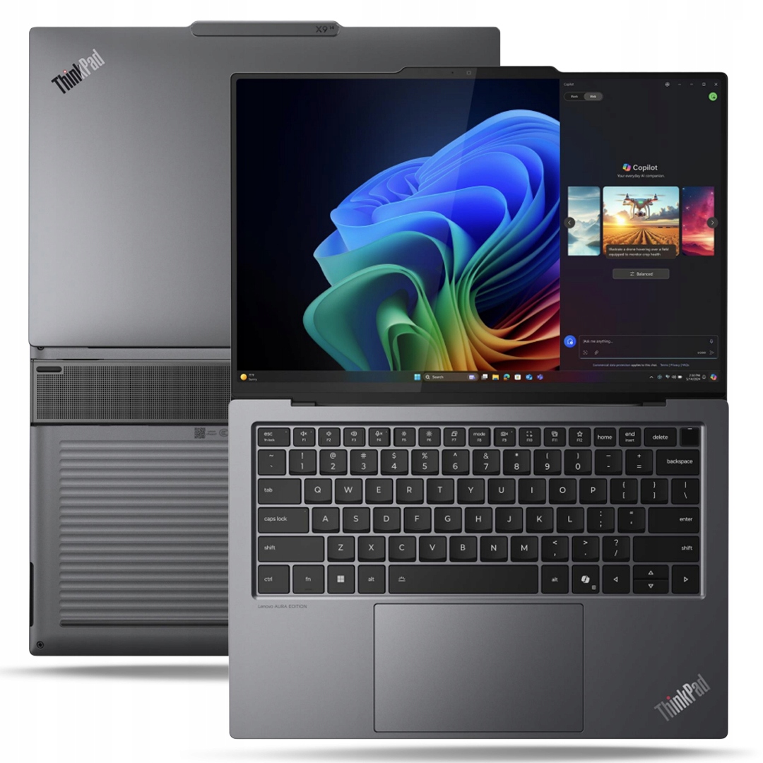 Lenovo ThinkPad X9 G1 Aura U7-268V 32GB 1TB Ssd 15.3" Oled Touch Blk Fp W11