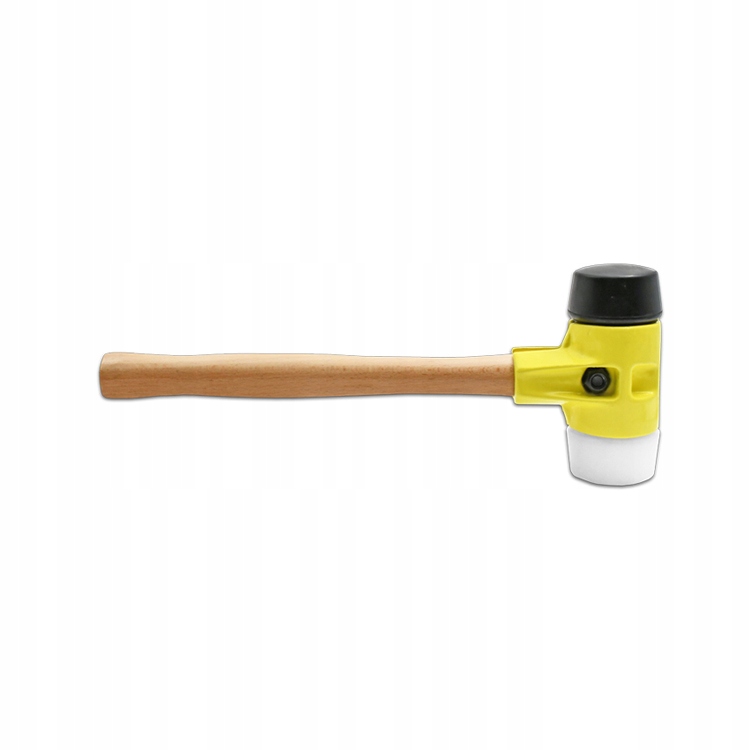 Dlažební kladivo 1,7 kg 400 mm/průměr 60 mm guma-nylon Maan
