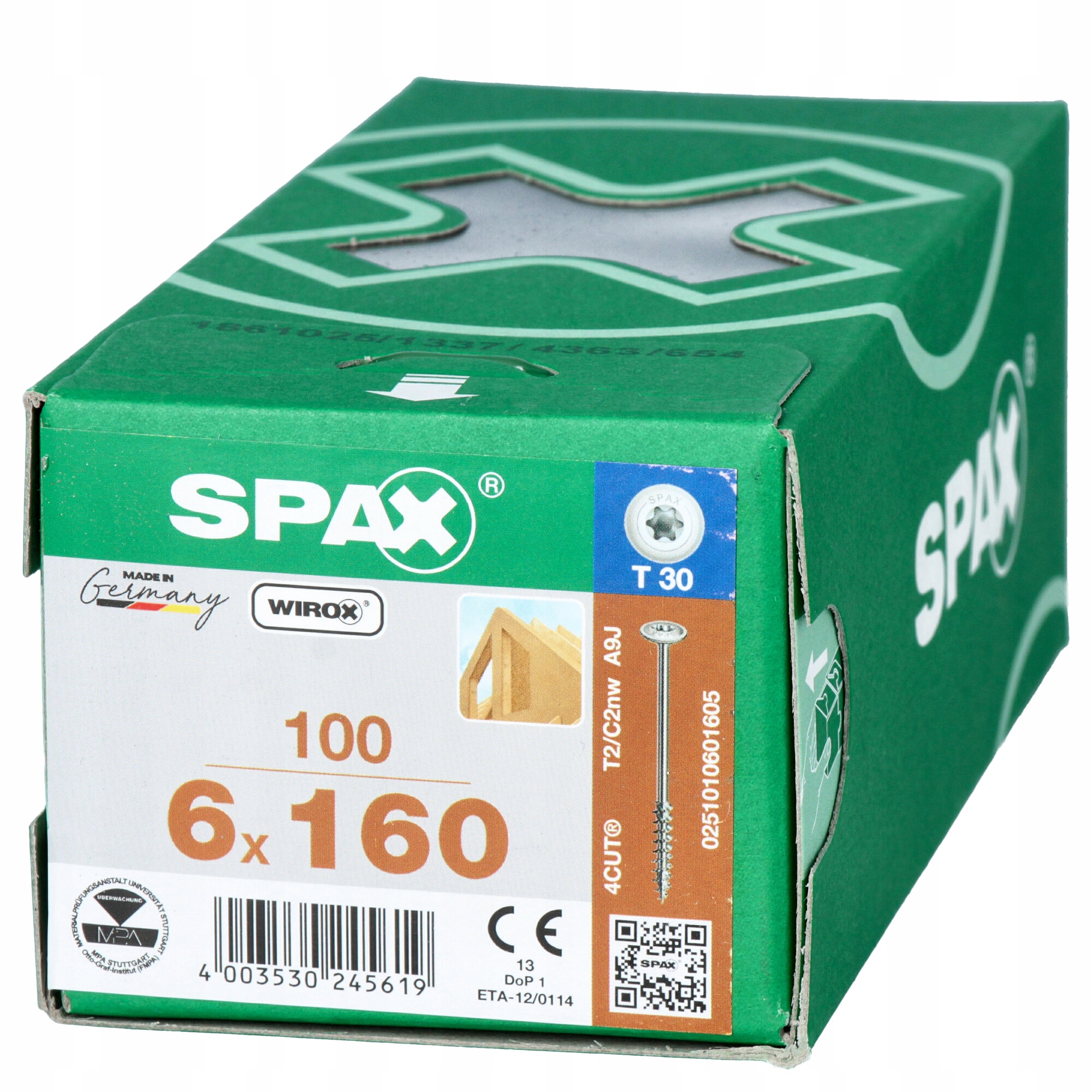 

Wkręty konstrukcyjne Spax 6x160 ciesielskie 10szt
