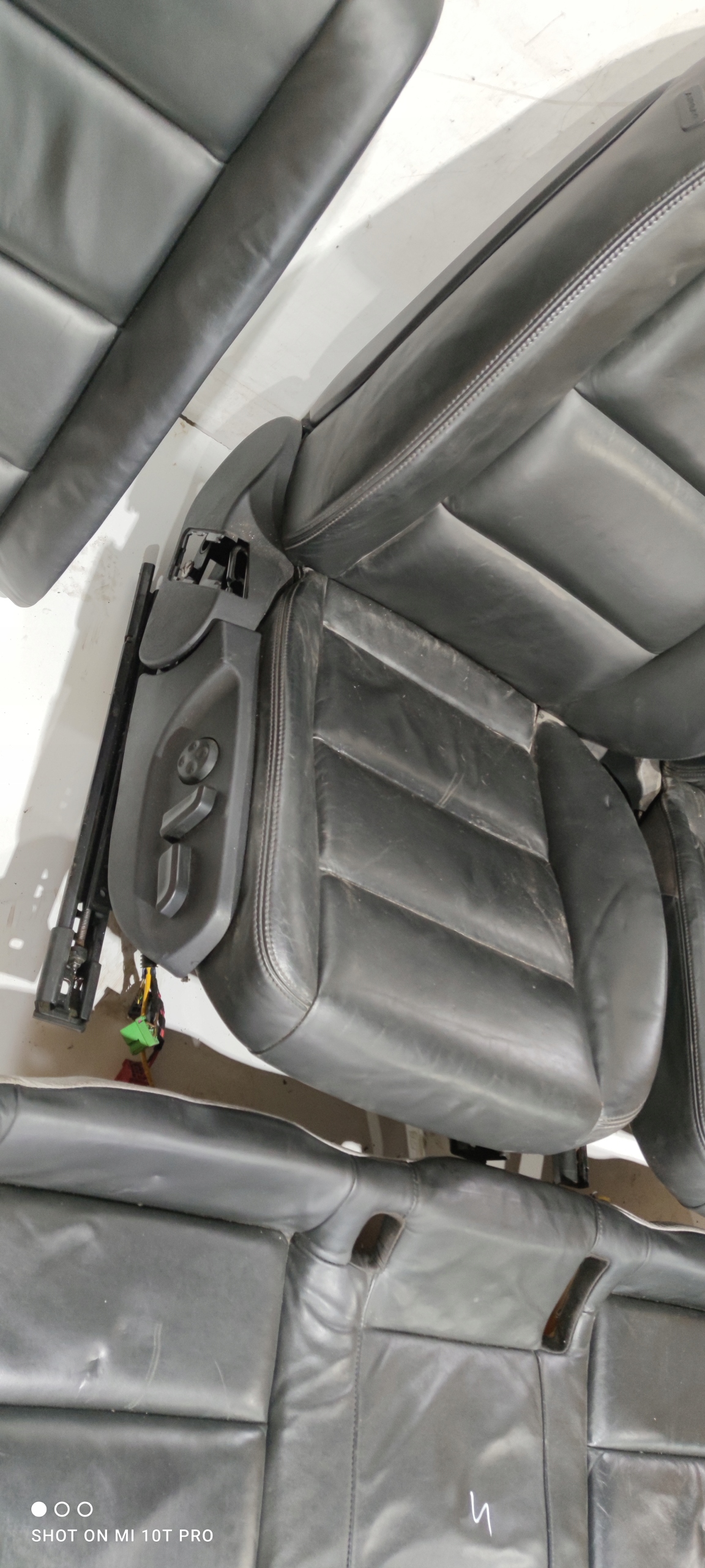 SITZ SITZE KOMPLET AUDI A6 C6 LEDER FULL *4*