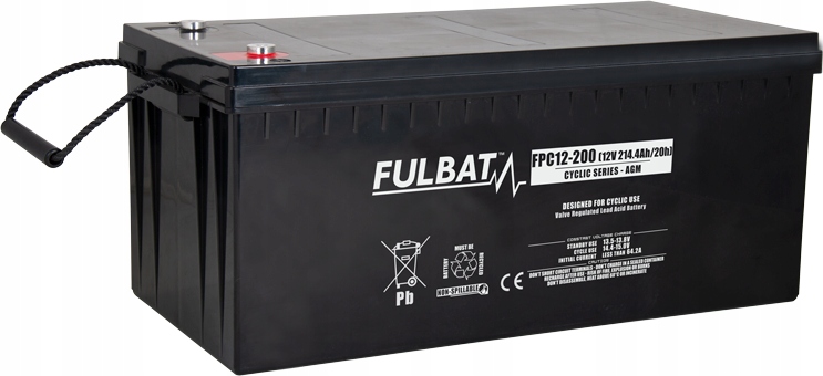 Akumulator Fulbat FPC12-200 VRLA AGM 12V 200Ah UPS