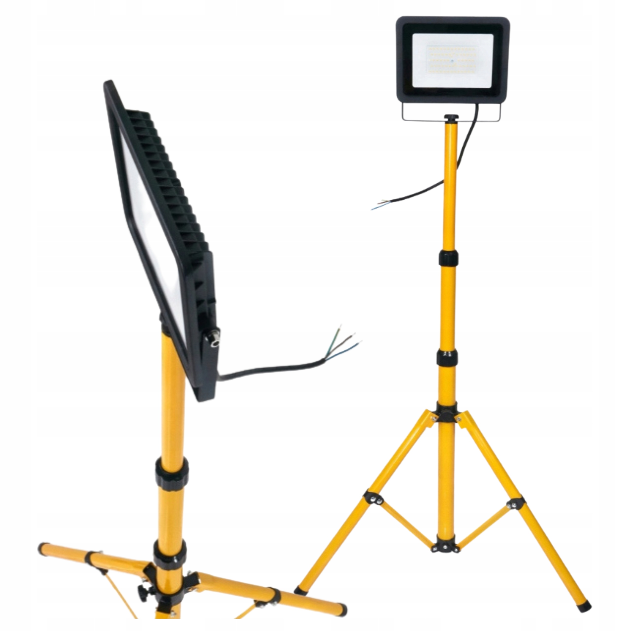 Stavební halogen Led 100W Stativ Osvětlovač Vodotěsný 7000lm Set