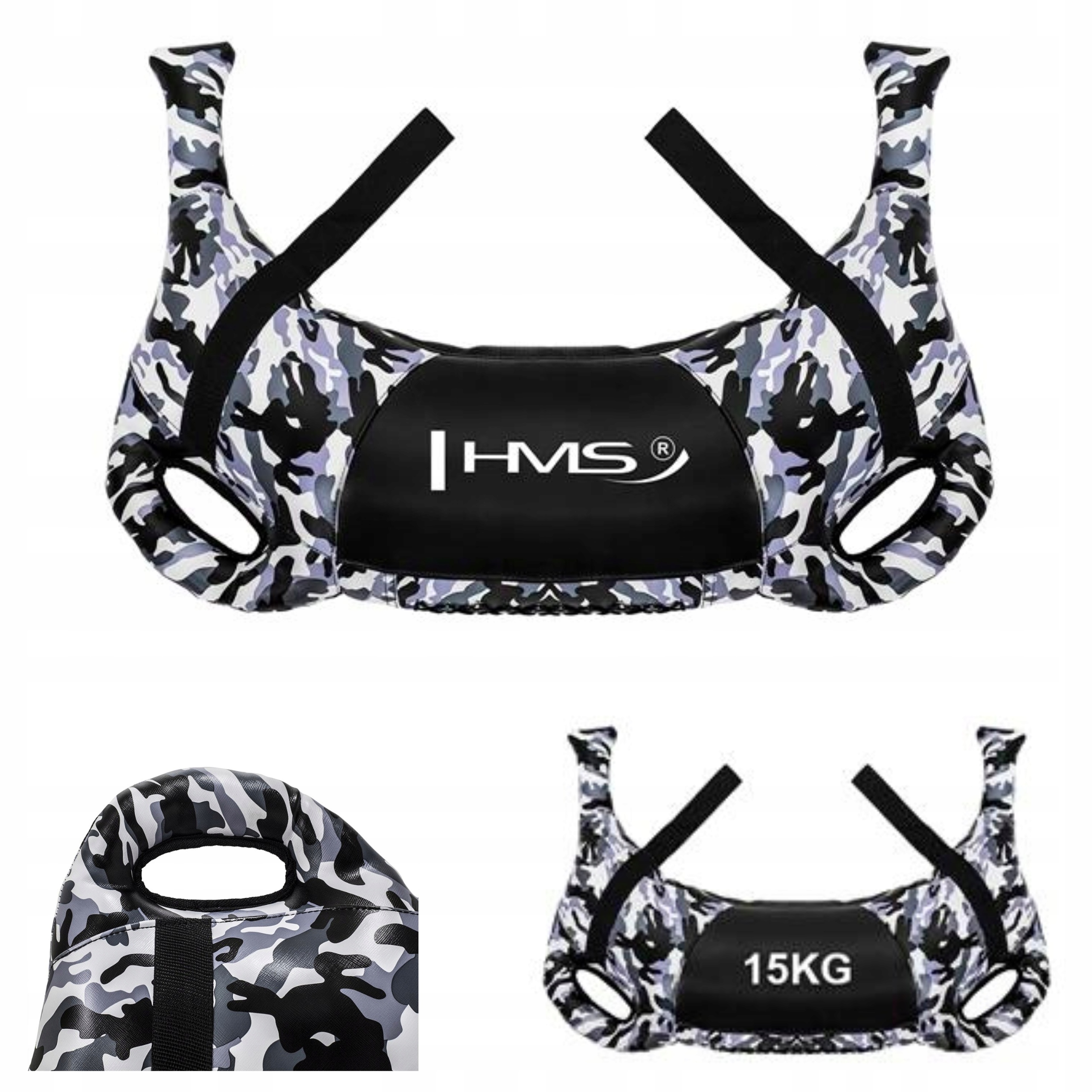 Vak s pískem Powerbag 15 Kg Hms Sandbag Tréninkový zátěžový vak